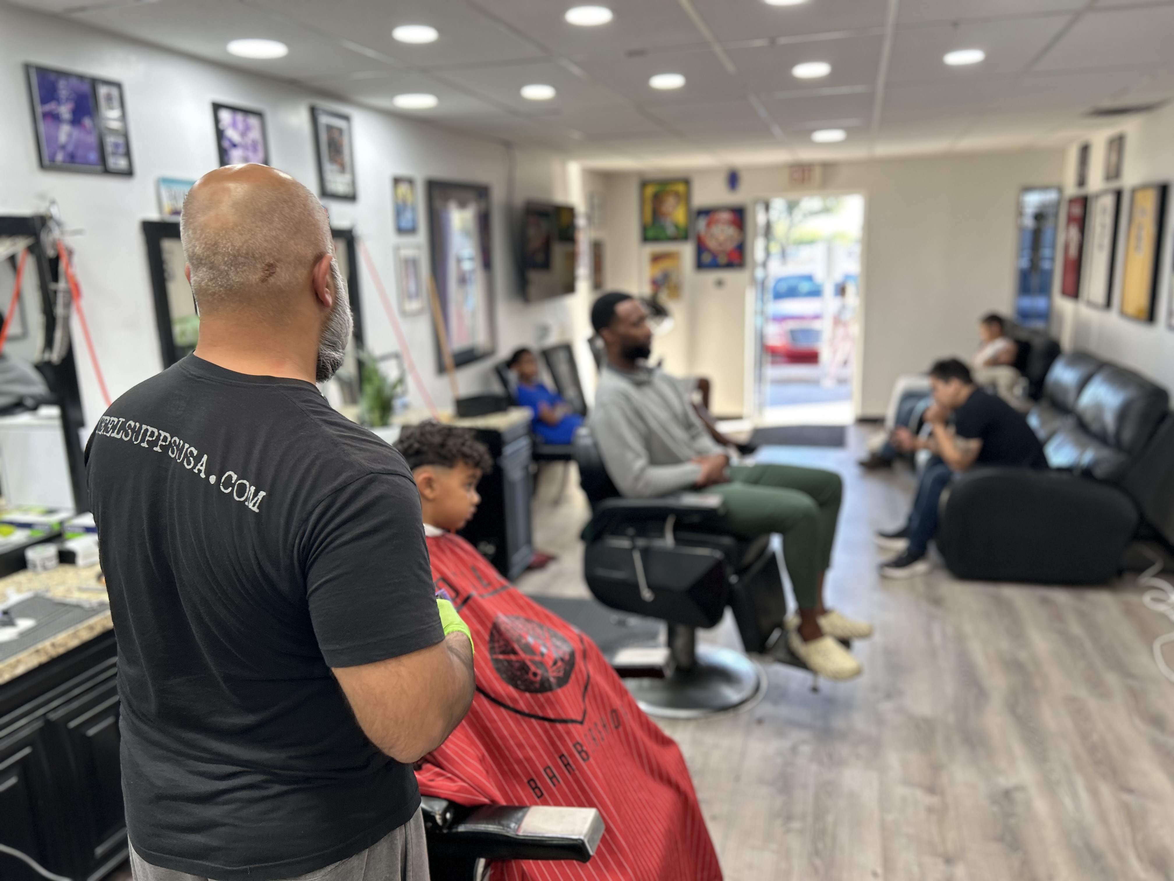 Brooklynz Barbershop Interior