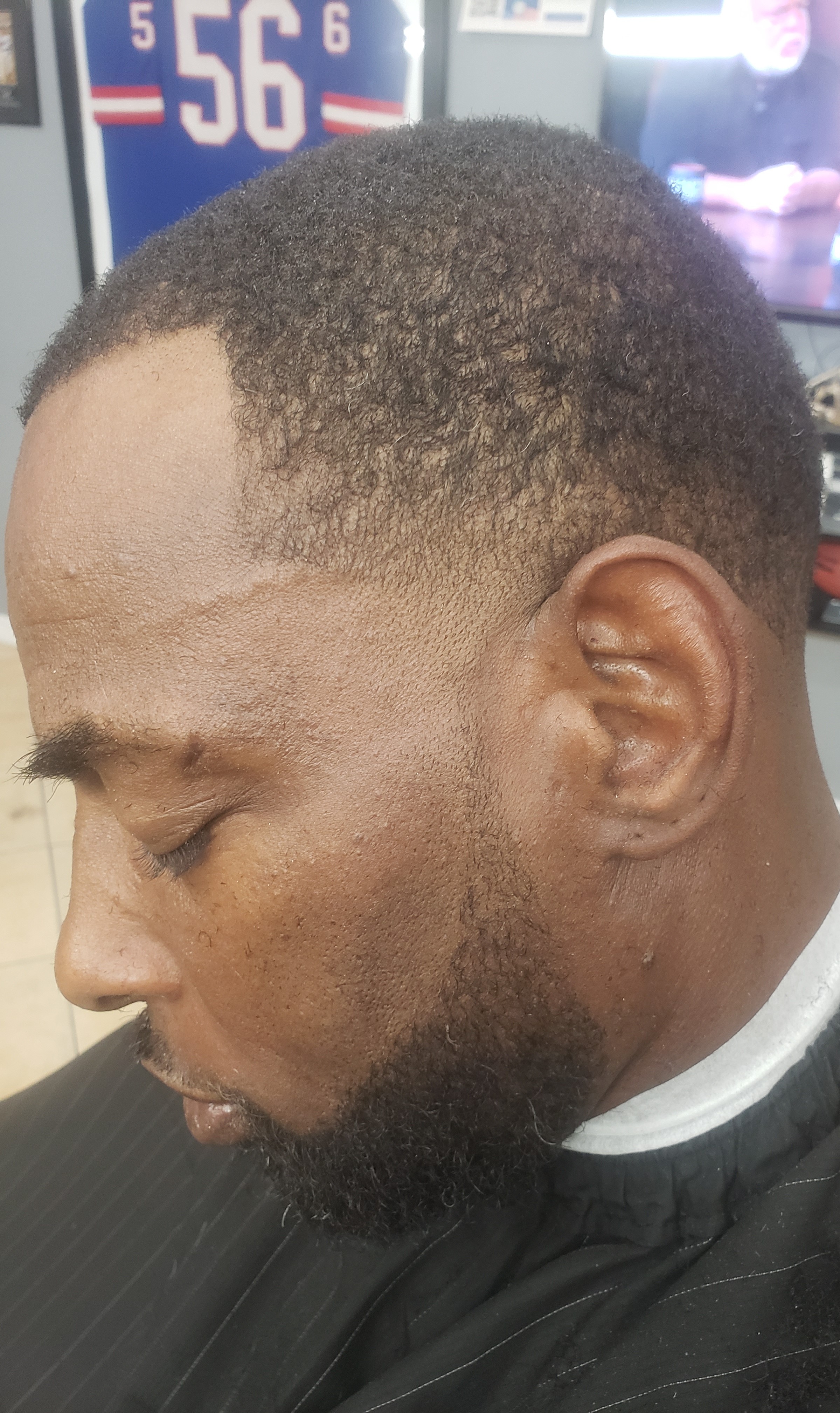 Clean fade at Brooklynz Barbershop